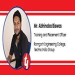 Interview Mr Abhinaba Biswas Training and Placement Officer at Ramgarh Engineering College Techno India Group Ramgarh